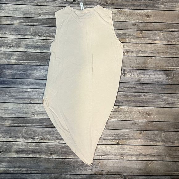 Athleta - Asymmetrical Blush Pink Tank Top, Size Small - Picture 2 of 6
